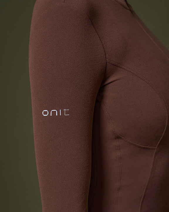 Рашгард спортивный на молнии 1/4 "Essential"