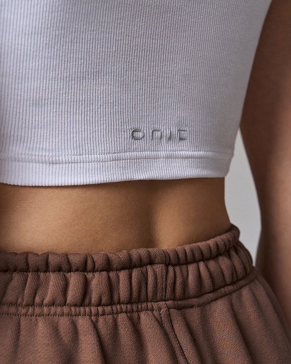 Майка укороченная "Rib"