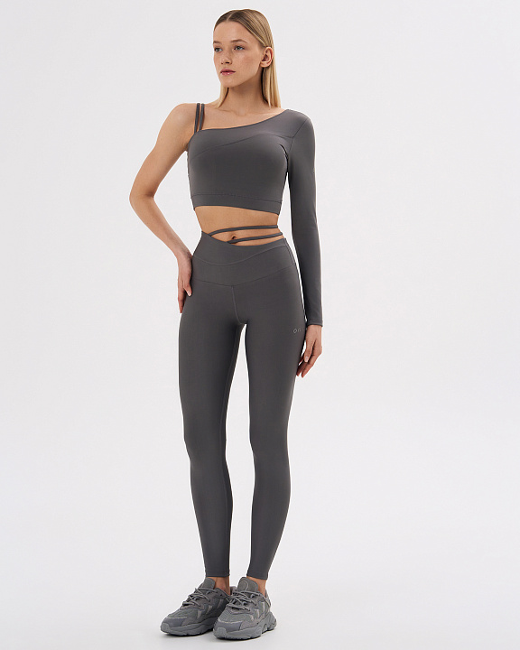 Топ спортивный с длинным рукавом "Hint"