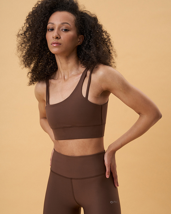 Топ спортивный средней поддержки "Hint"